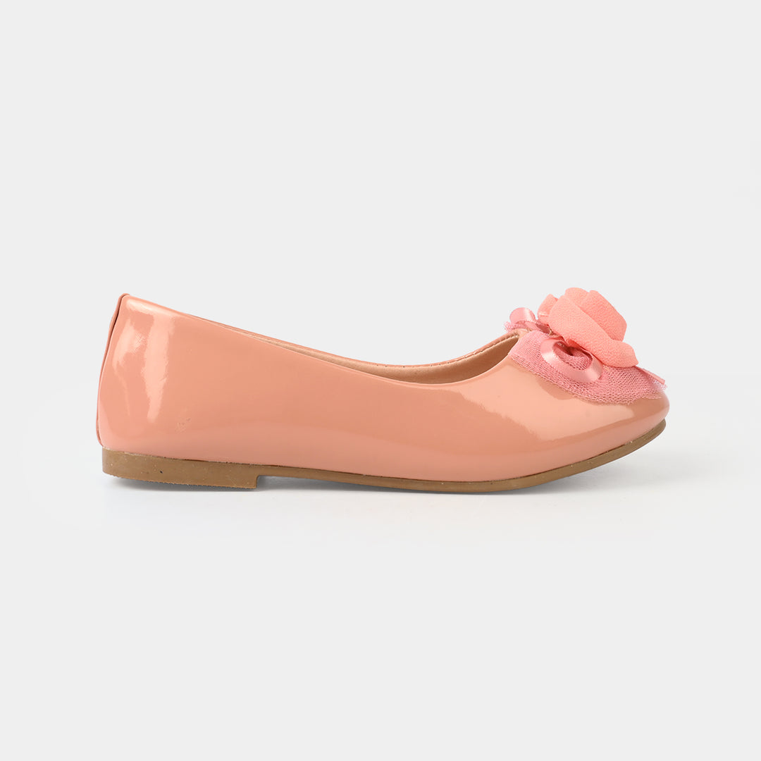 Girls Pumps 11-75 - Peach