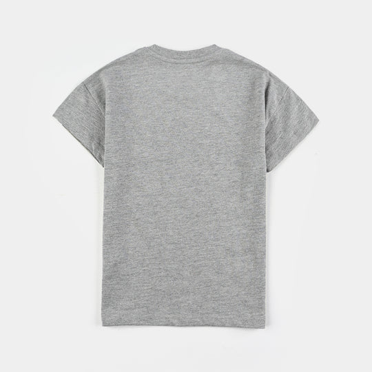 Boys Jersey/Terry 2 Piece Suit-H.grey