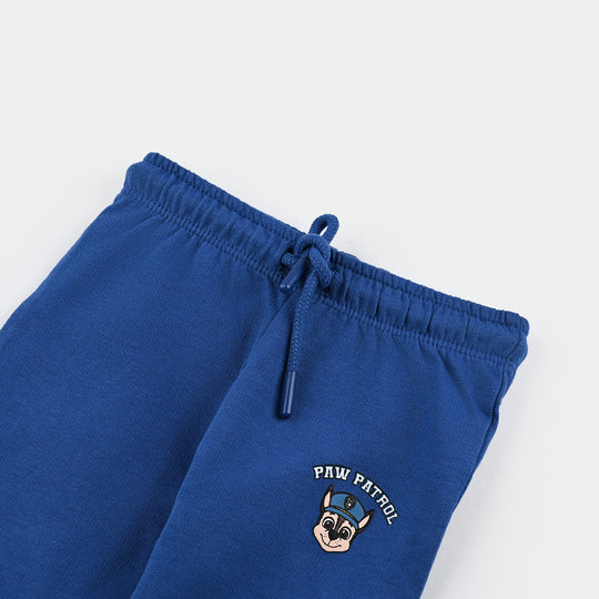 Infant Boys Cotton Terry Pajama - Blue