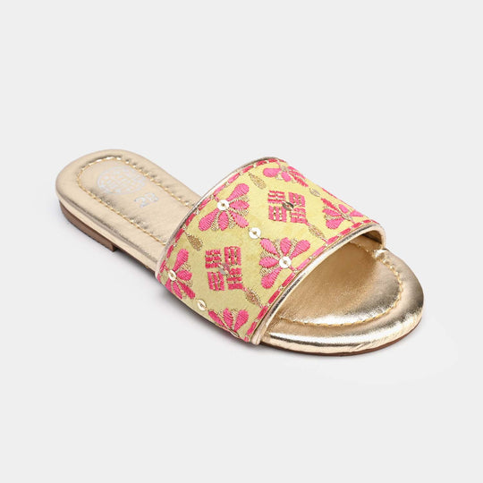 Girls Slipper 1031-17-Fuchsia