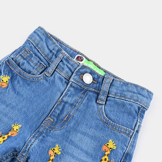 Infant Boys Denim rigid Short-Mid Blue