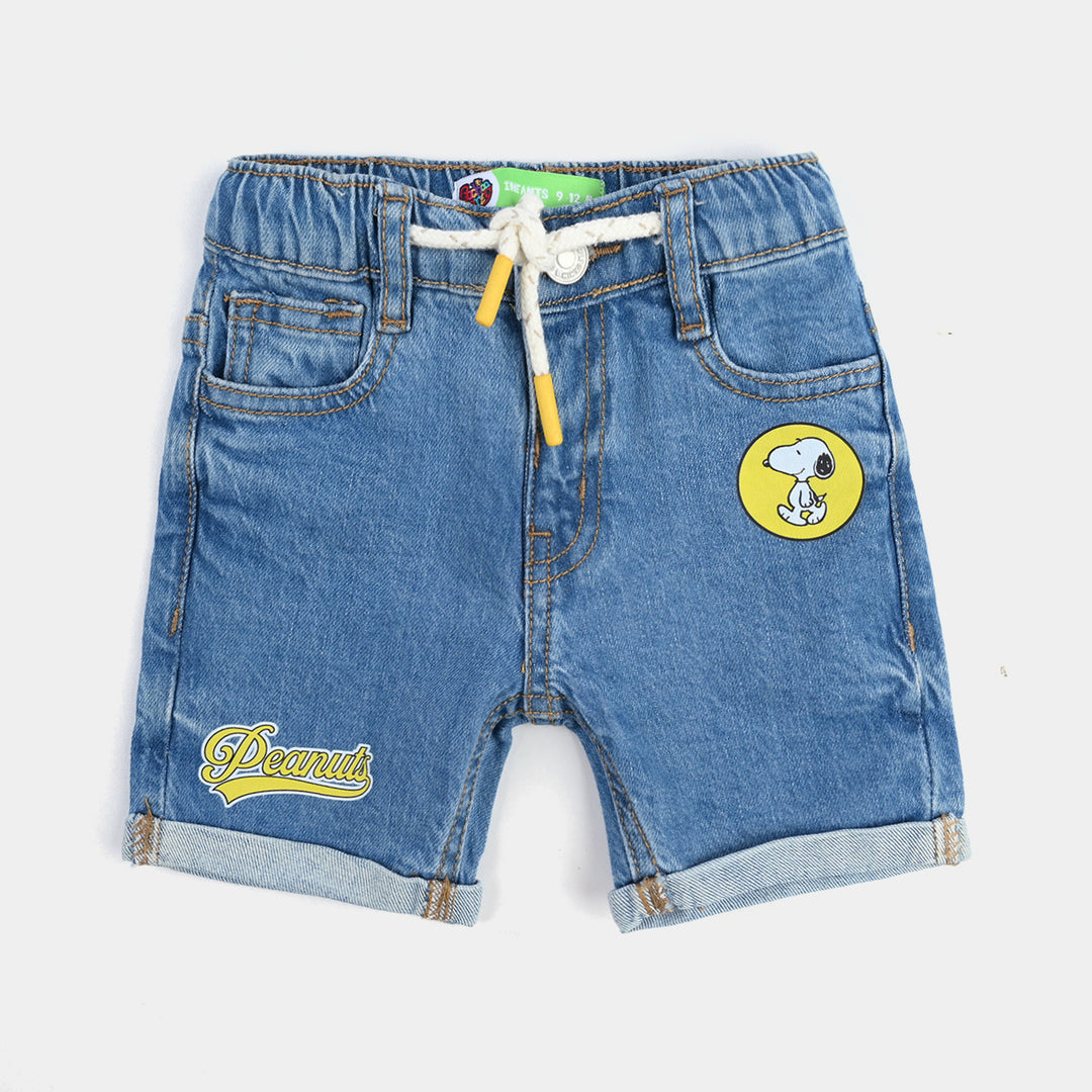 Infant Boys Denim rigid Short-LT.Blue