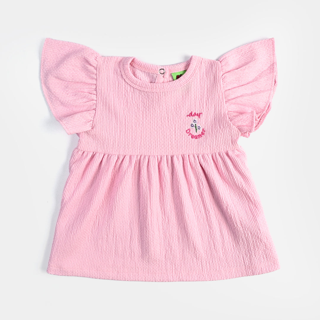 Infant Girls Poly Crinkle - Pink