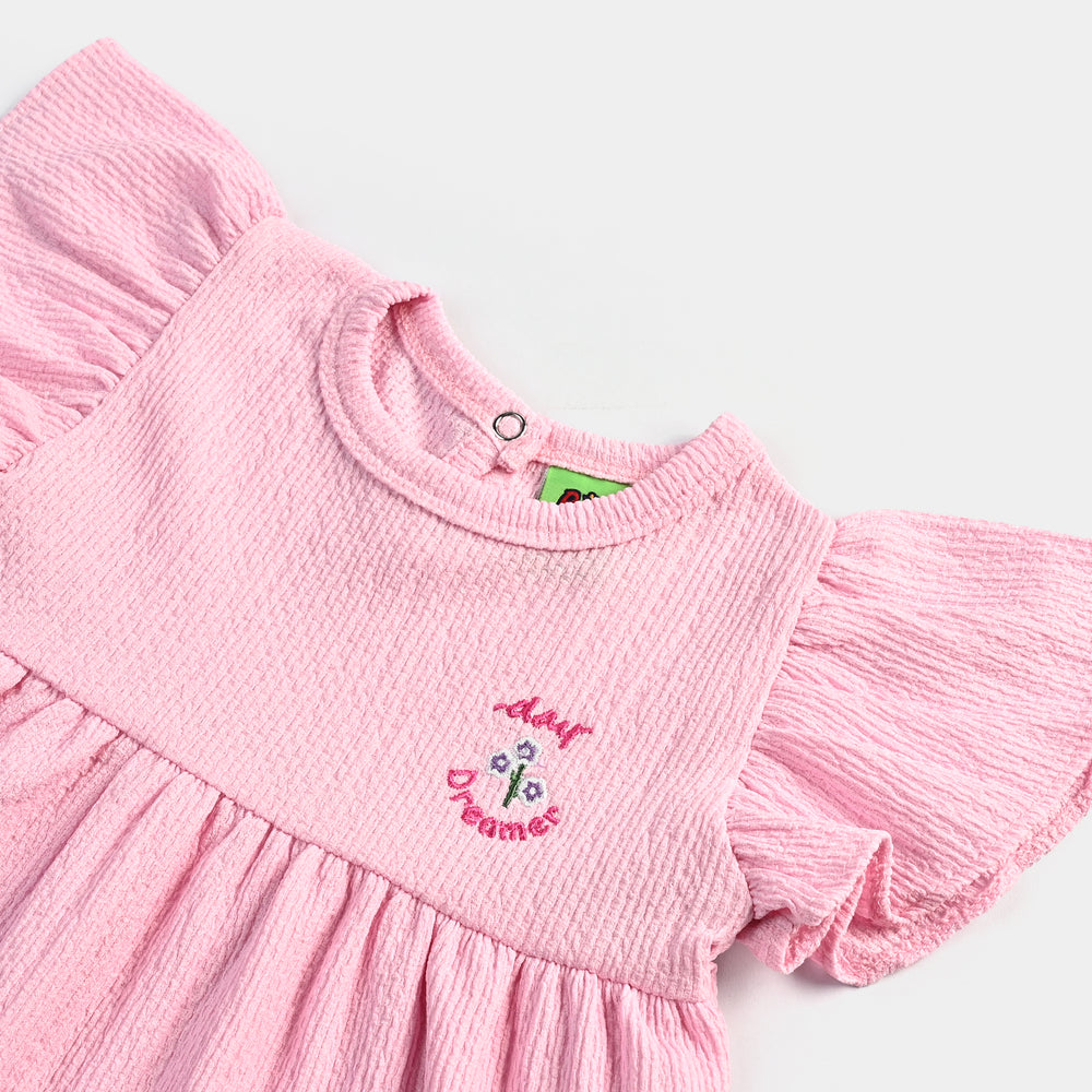 Infant Girls Poly Crinkle - Pink