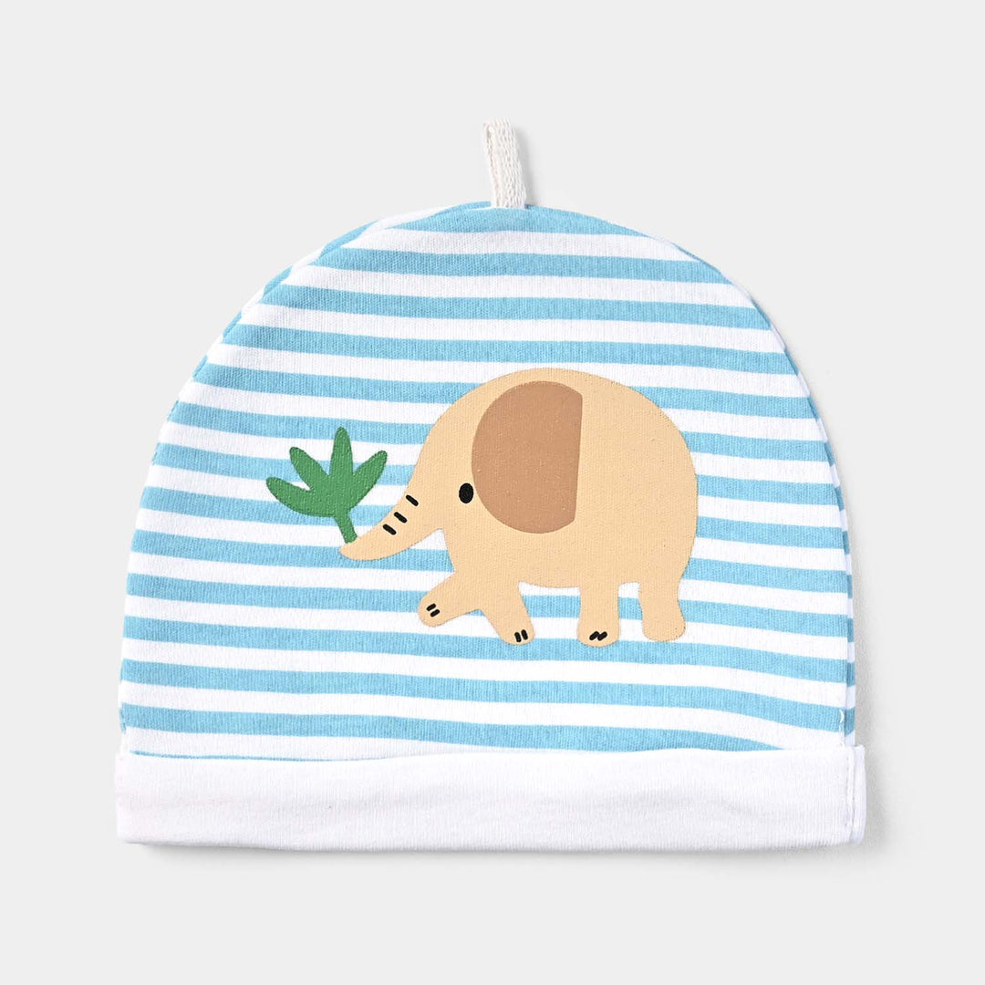 Infant Cotton Cap Elephant - Multi