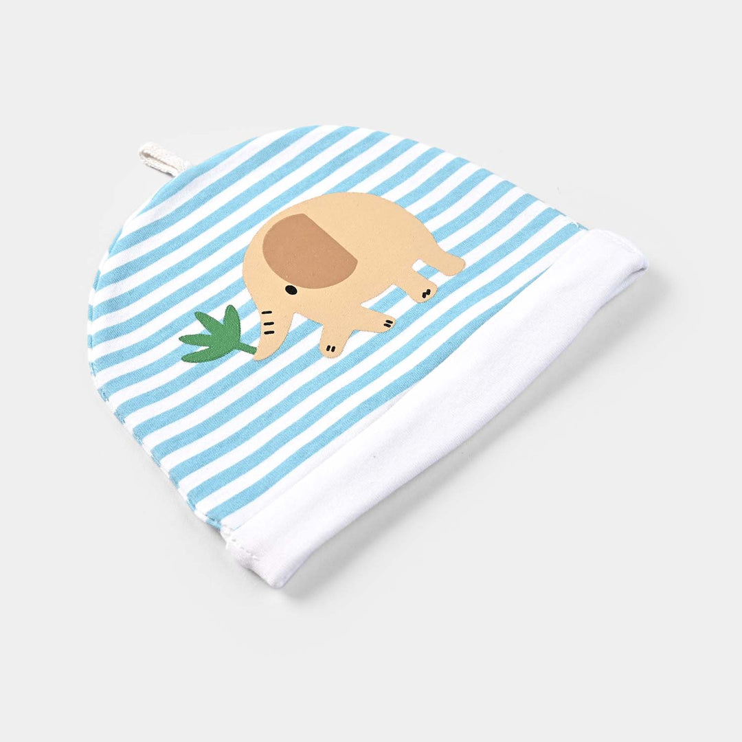 Infant Cotton Cap Elephant - Multi