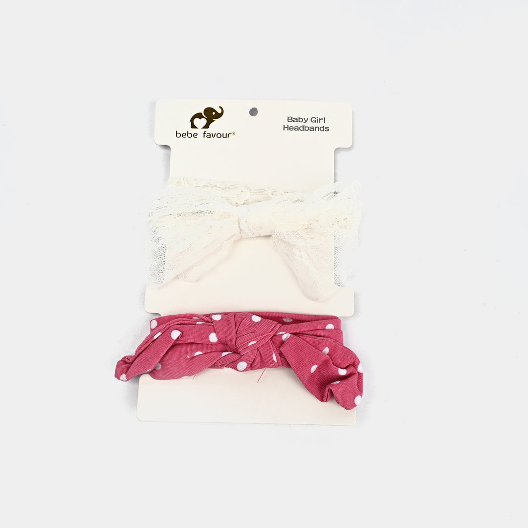 Baby Fancy Head Band Pack Of 2 | 3M+