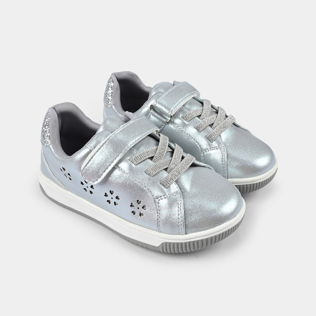 Girls Sneakers XR932-047 - SILVER