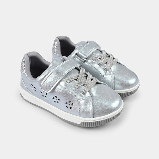 Girls Sneakers XR932-047 - SILVER
