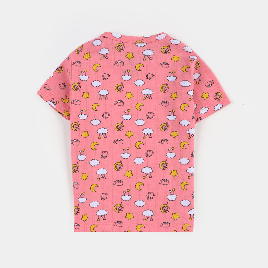 Infant Boys Drop needle Knitted NightWear Clouds-Printed