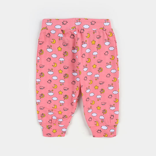 Infant Boys Drop needle Knitted NightWear Clouds-Printed