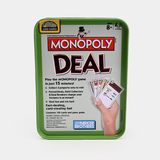 Monopoly Deal Card Game for Kids