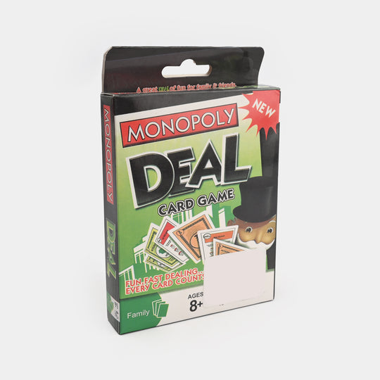 Monopoly Deal Playing Cards Game