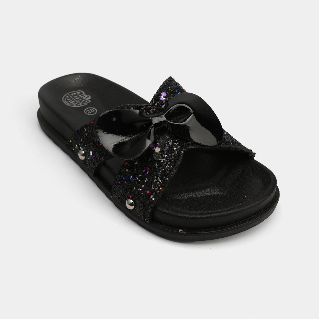 Girls Slide 013-BLACK