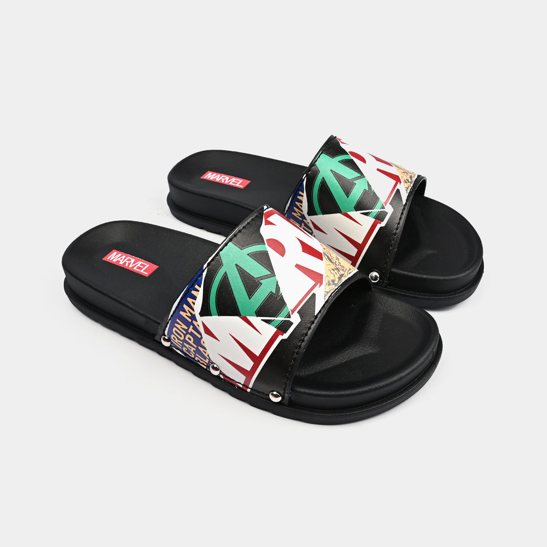 Boys Slides SF-13-BLACK