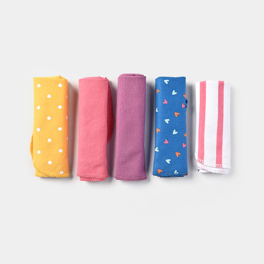 Infant Wash Clothes Polka Dots-Multi
