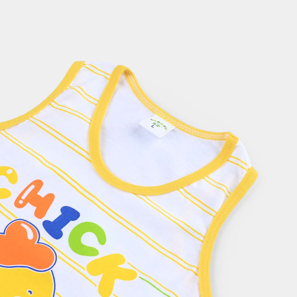 Infant Cotton Vest | 6-12M