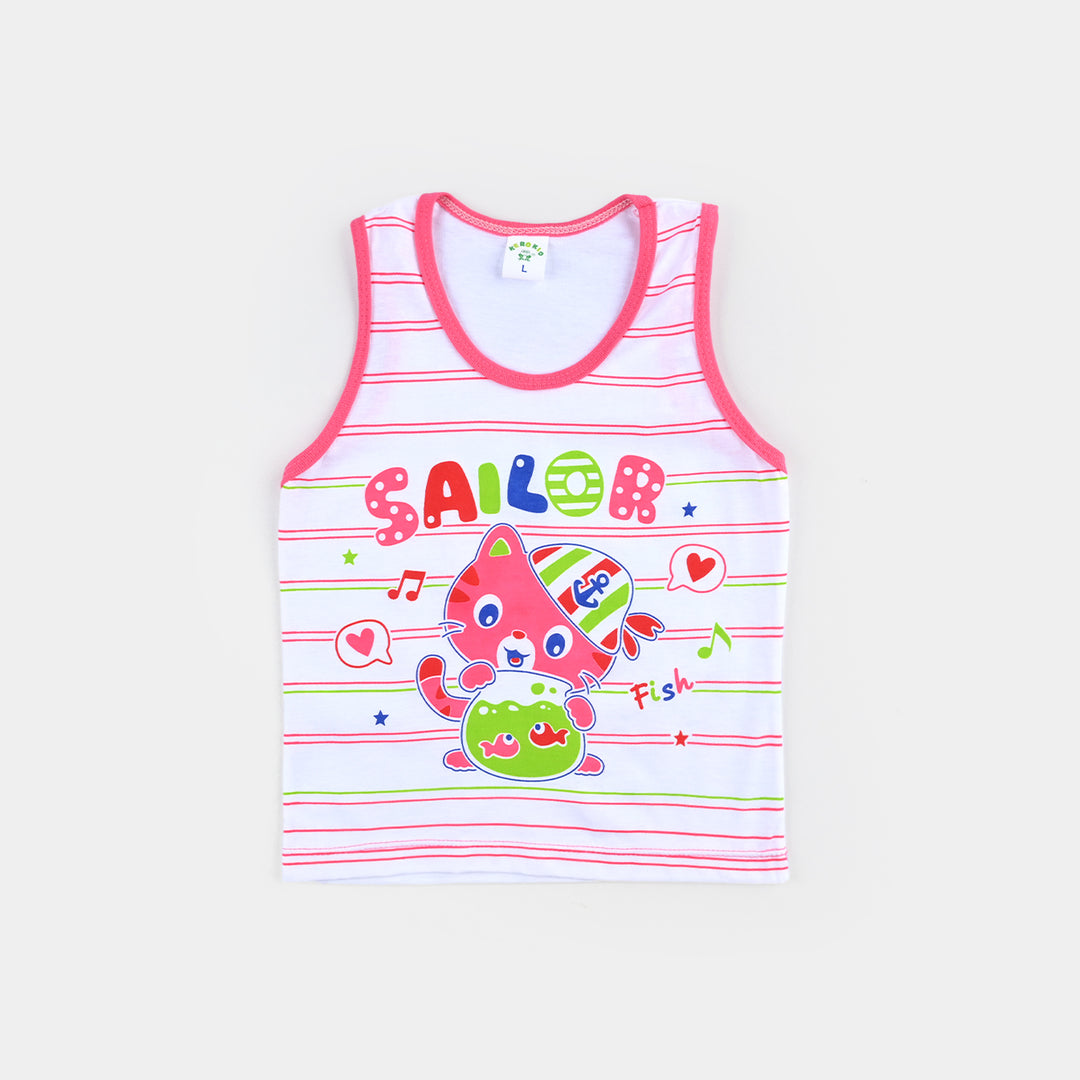 Infant Cotton Vest | 6-12M