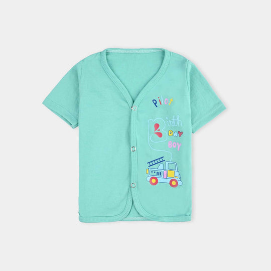 Infant Unisex Front Open Shirt | 0-3M