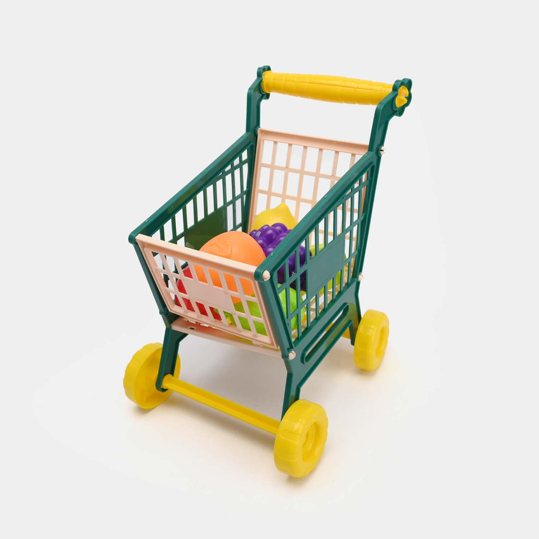 Mini Shopping Cart Play Set for Kids