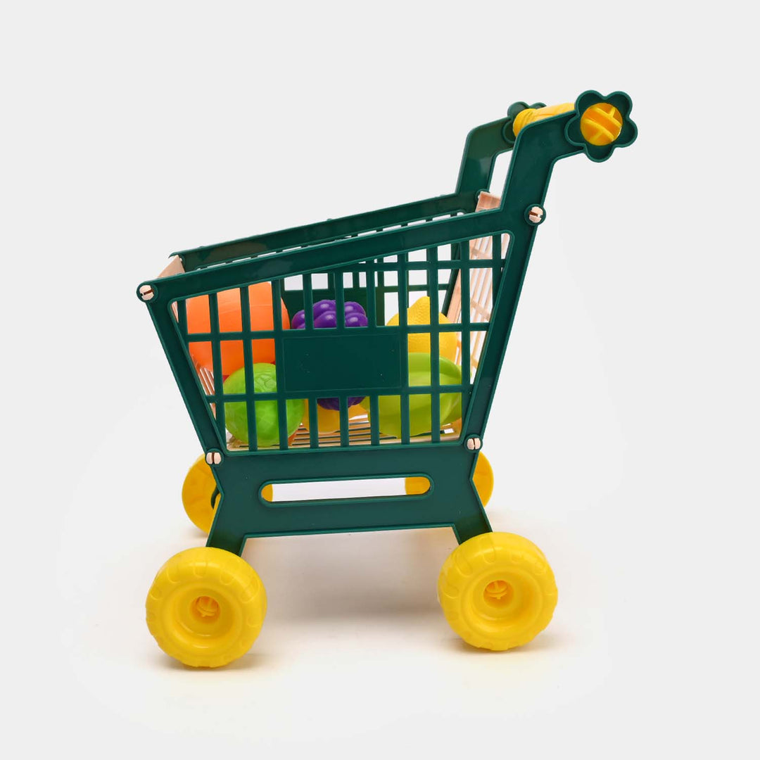 Mini Shopping Cart Play Set for Kids