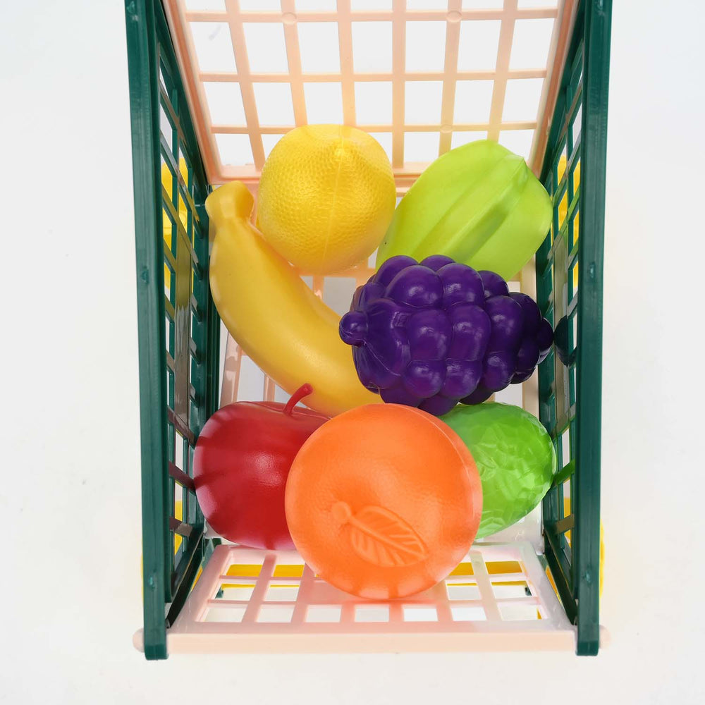 Mini Shopping Cart Play Set for Kids