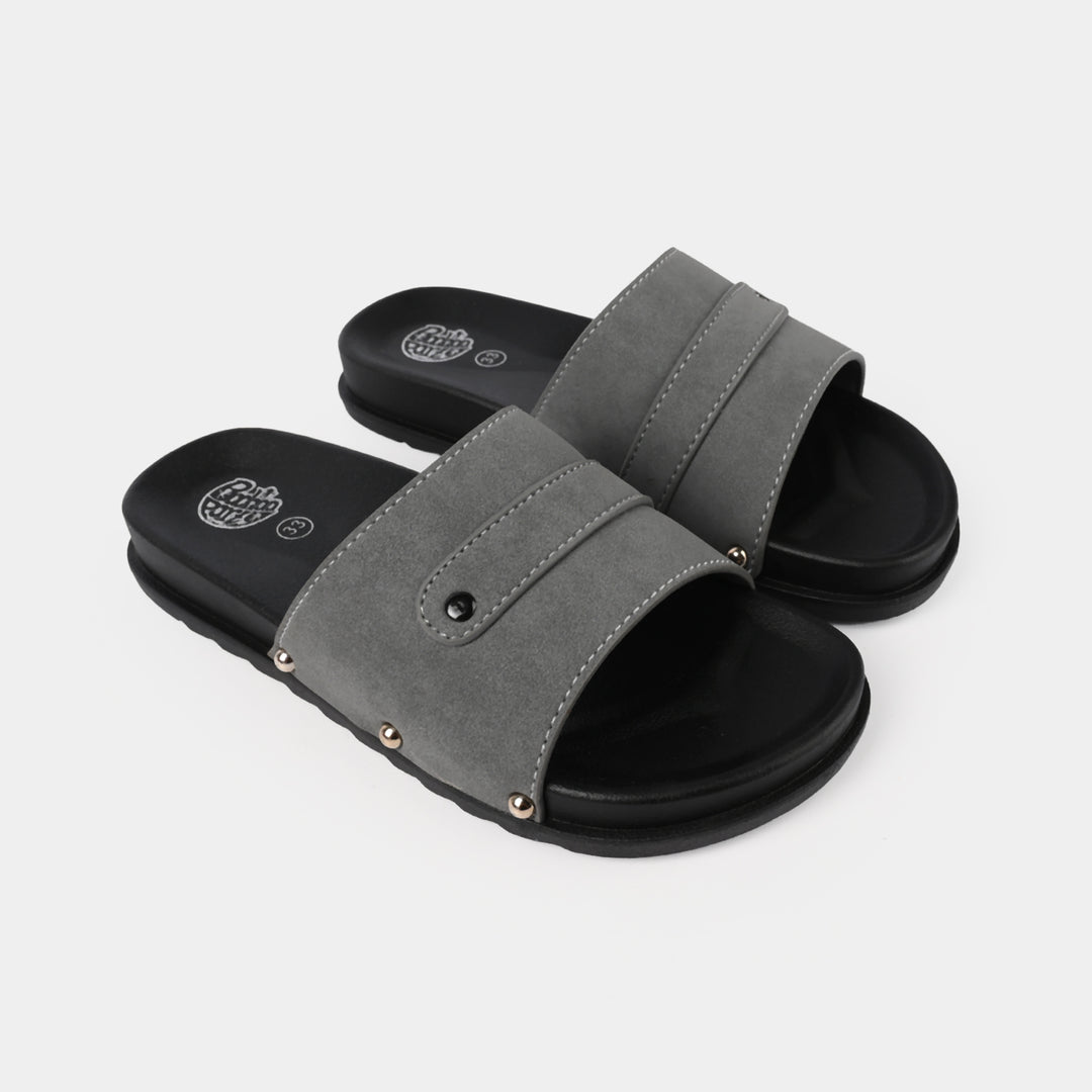Teens Boys Slides 11-93-GREY
