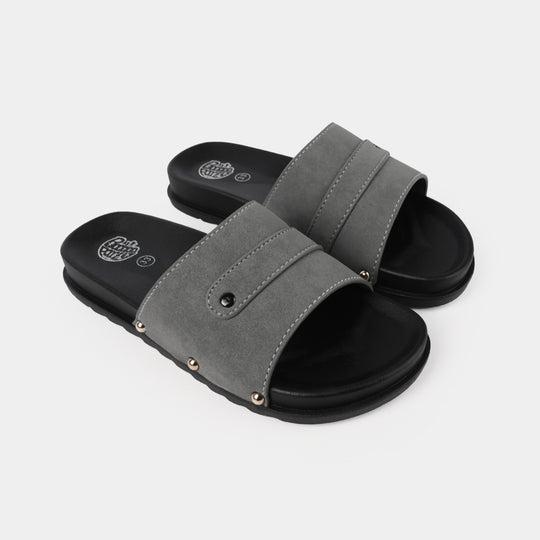Teens Boys Slides 11-93-GREY