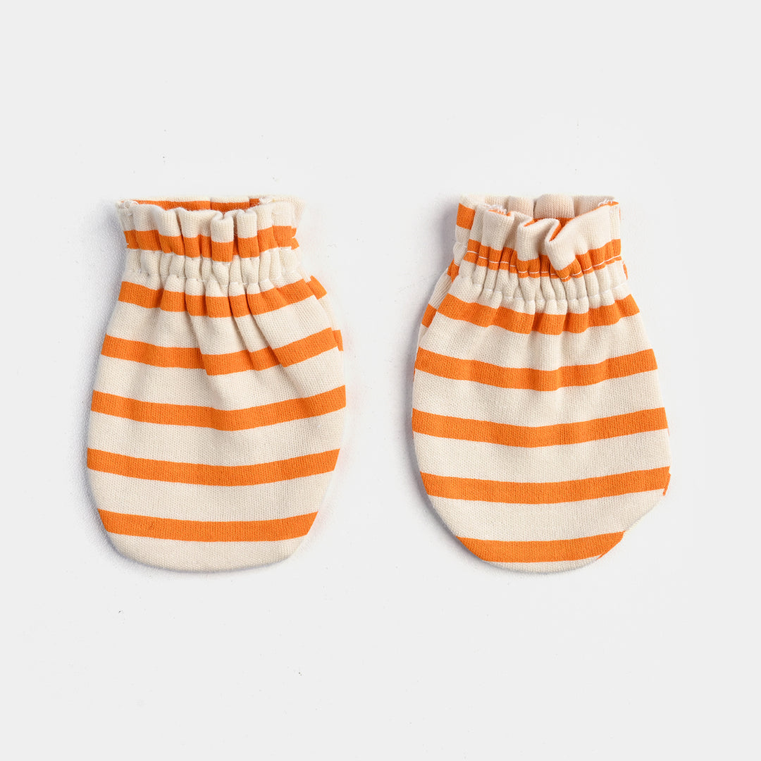 Infant Baby YARN DYED Mittens-Pristine