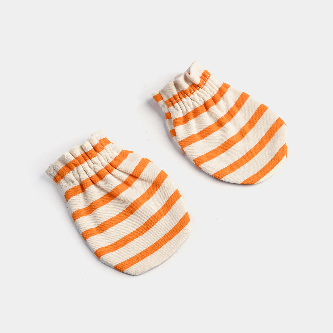 Infant Baby YARN DYED Mittens-Pristine