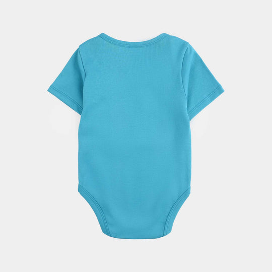 Infant Boys Cotton Interlock Romper