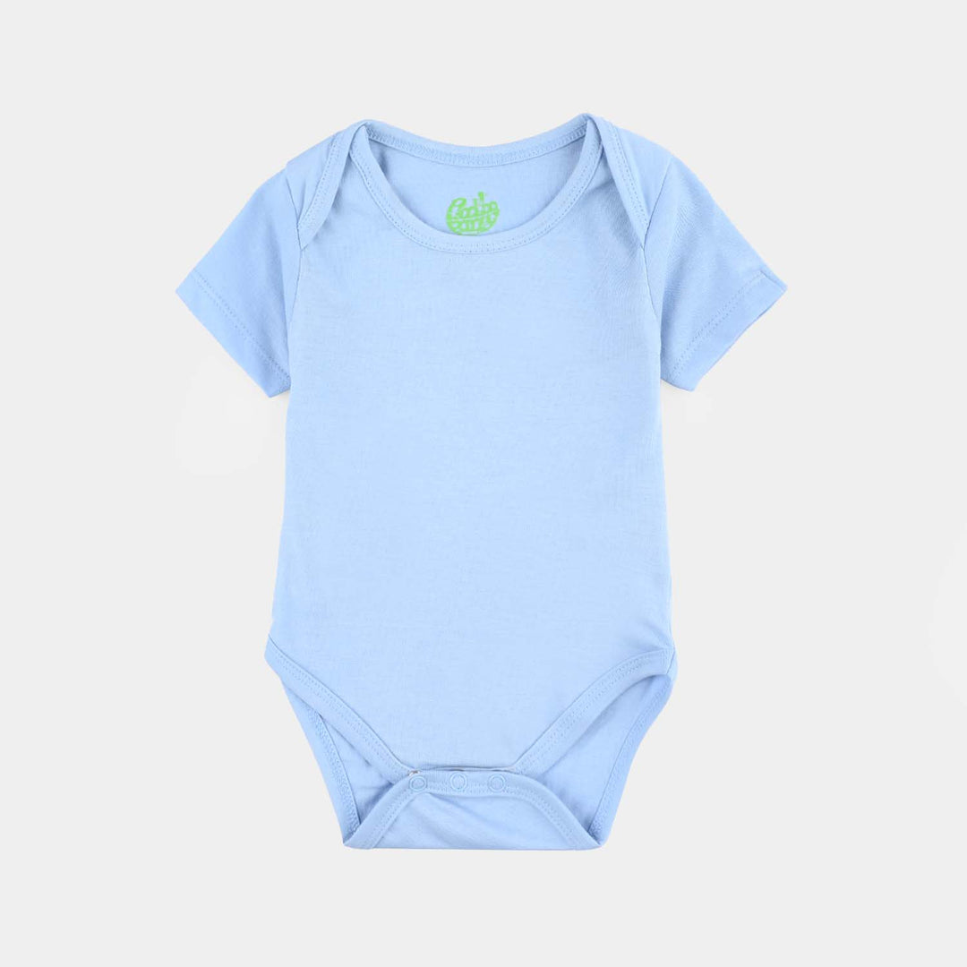 Pack Of 3 Infant Boys Cotton Jersey Basic Romper Set