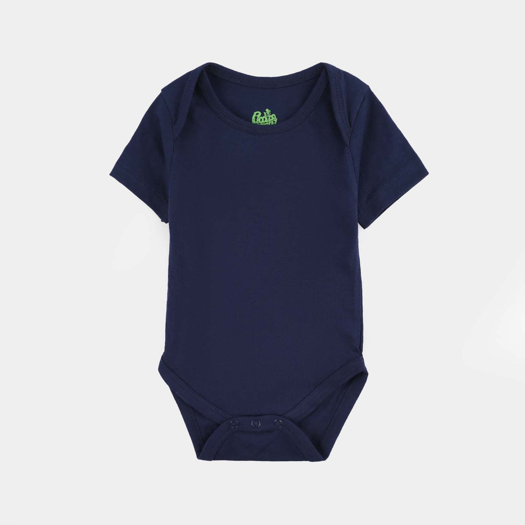 Pack Of 3 Infant Boys Cotton Jersey Basic Romper Set