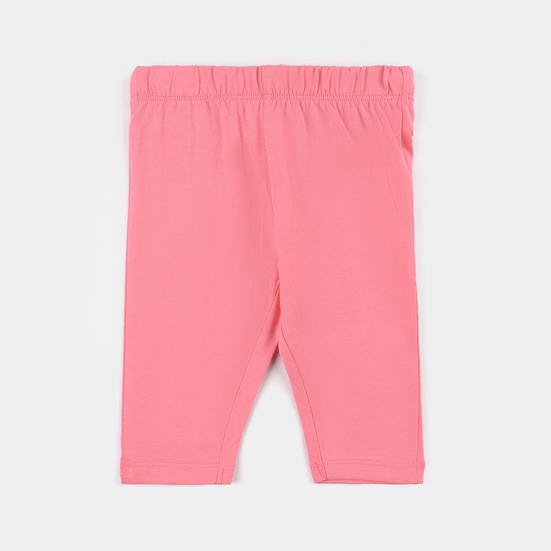 Pack OF 3 Infant Girls Cotton Jersey TROUSER Set