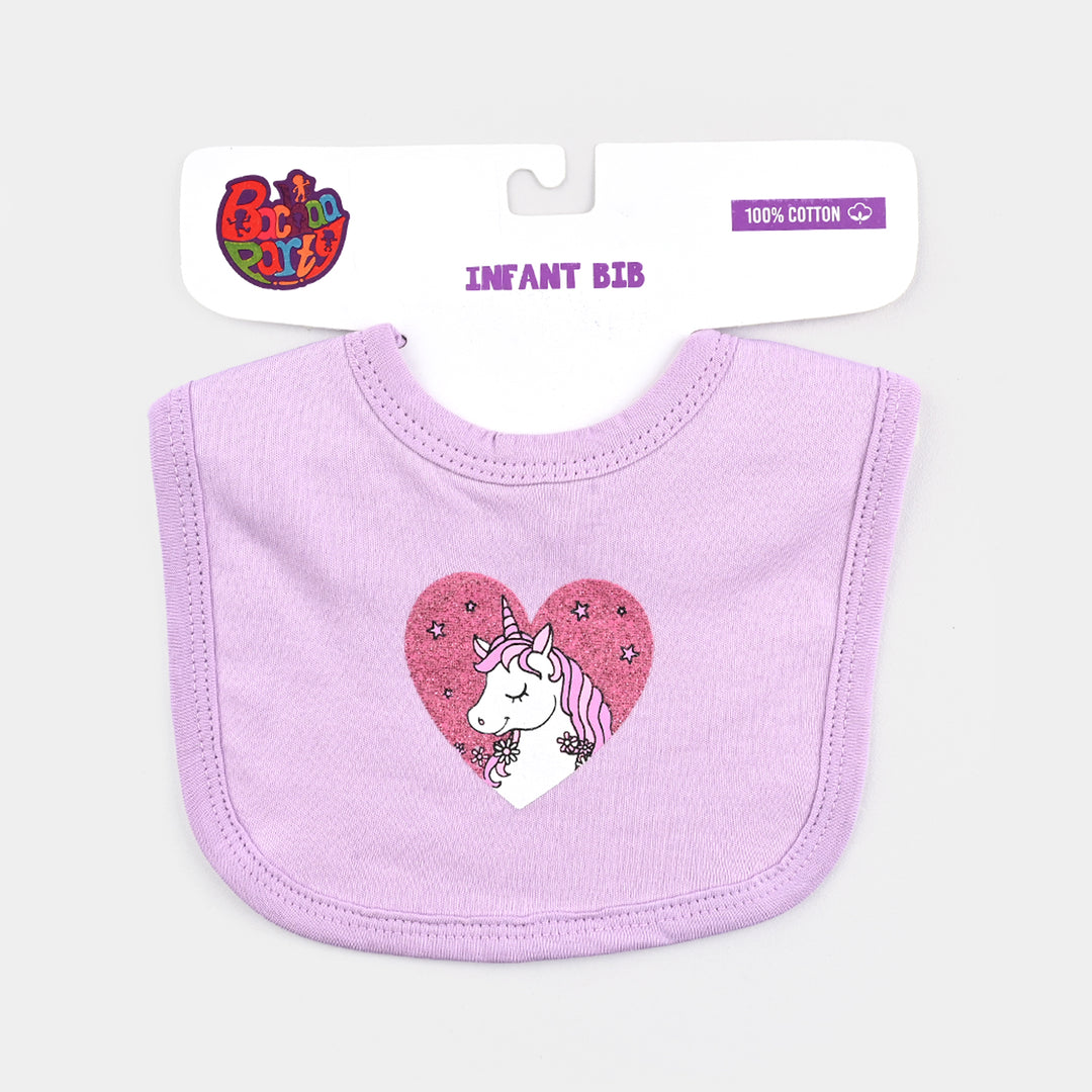 Infant Baby Cotton Interlock Bib