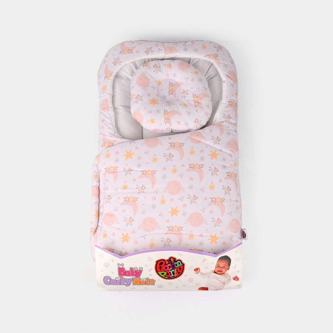 Soft & Cozy Baby Carry Nest With Pillow