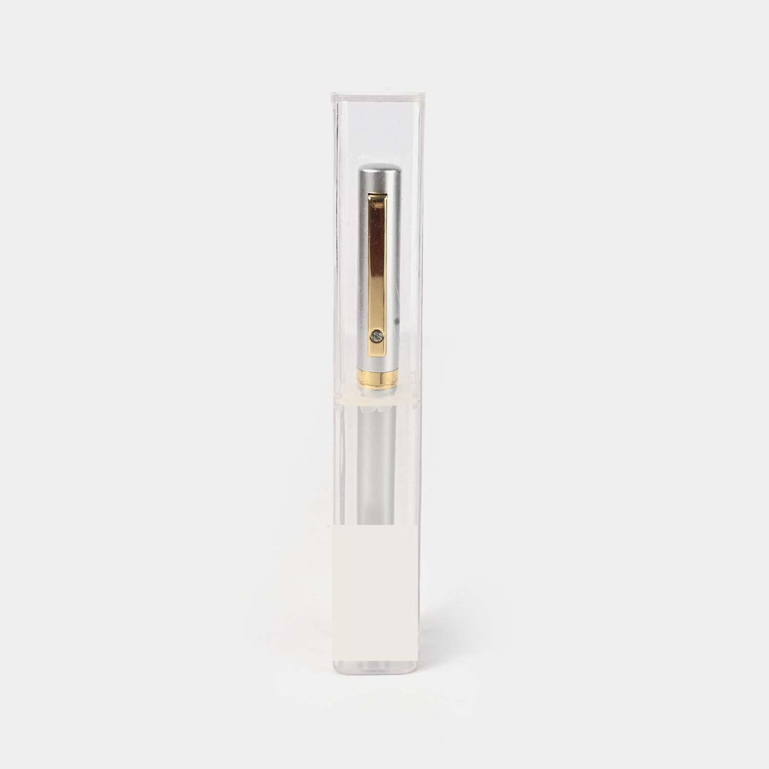 Fancy Fountain Ink Pen with Plastic Case