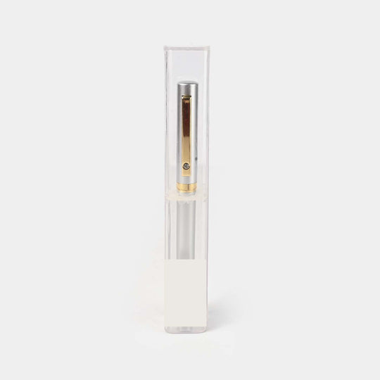 Fancy Fountain Ink Pen with Plastic Case