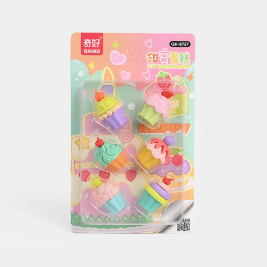 Fun-Shaped Eraser Pack | Creative, Colorful & Collectible