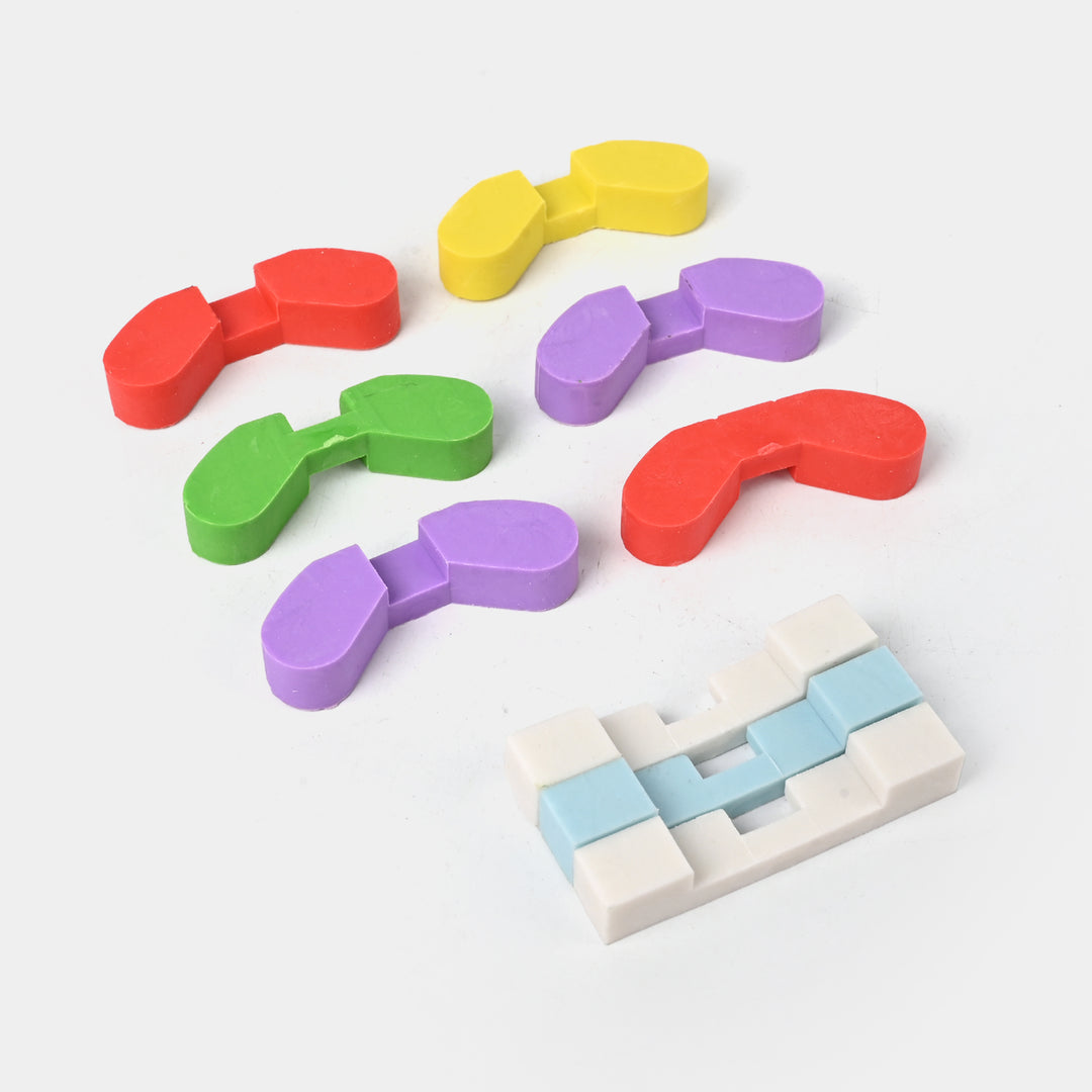 Fun-Shaped Eraser Pack | Creative, Colorful & Collectible
