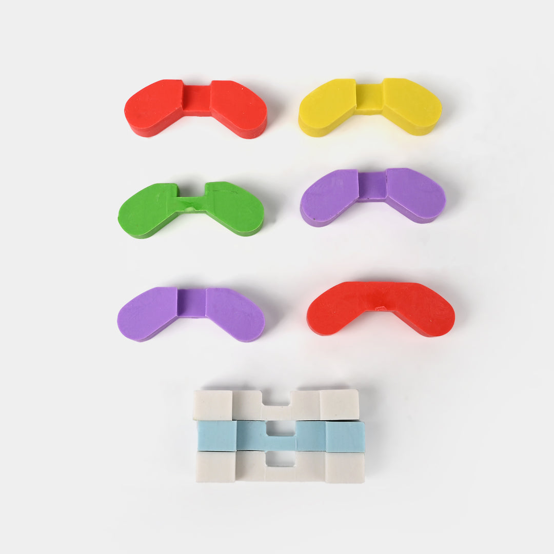 Fun-Shaped Eraser Pack | Creative, Colorful & Collectible