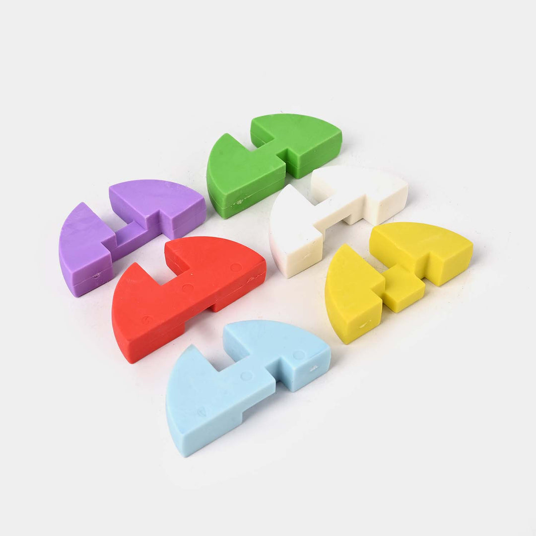 Fun-Shaped Eraser Pack | Creative, Colorful & Collectible