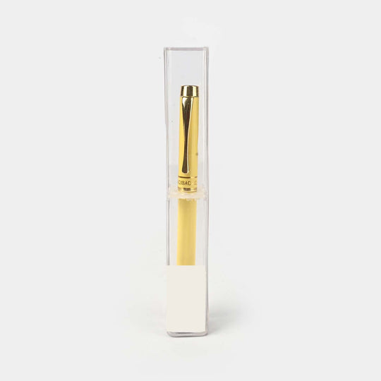 Fancy Fountain Ink Pen with Plastic Case