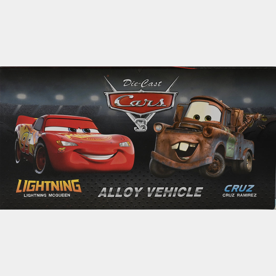 Die-Cast Alloy Pull-Back Car With Light & Sound