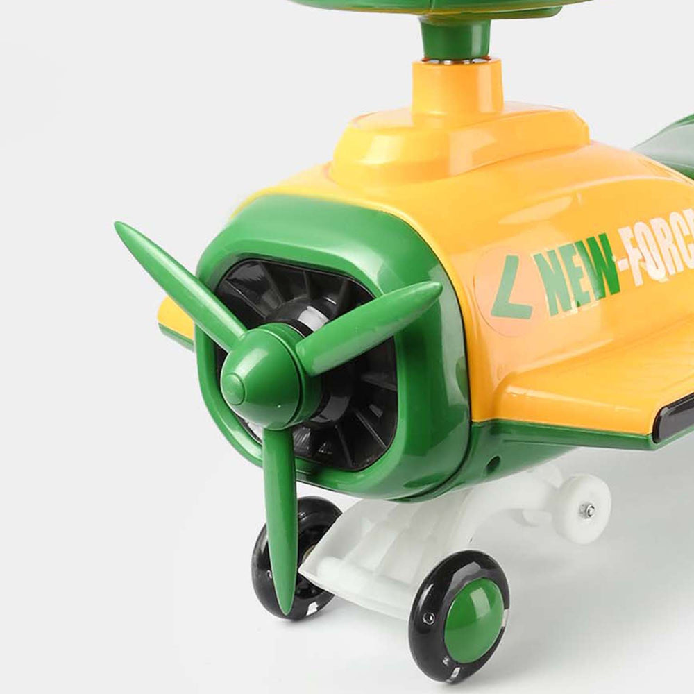 Airplane Swing Car "Auto Walker" Ride, Glide & Soar with Fun