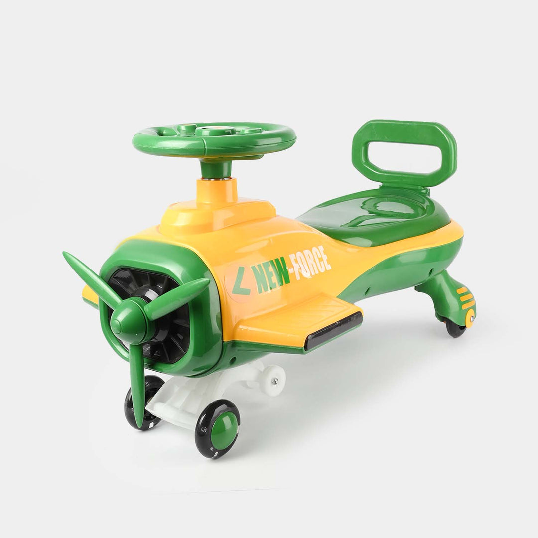 Airplane Swing Car "Auto Walker" Ride, Glide & Soar with Fun
