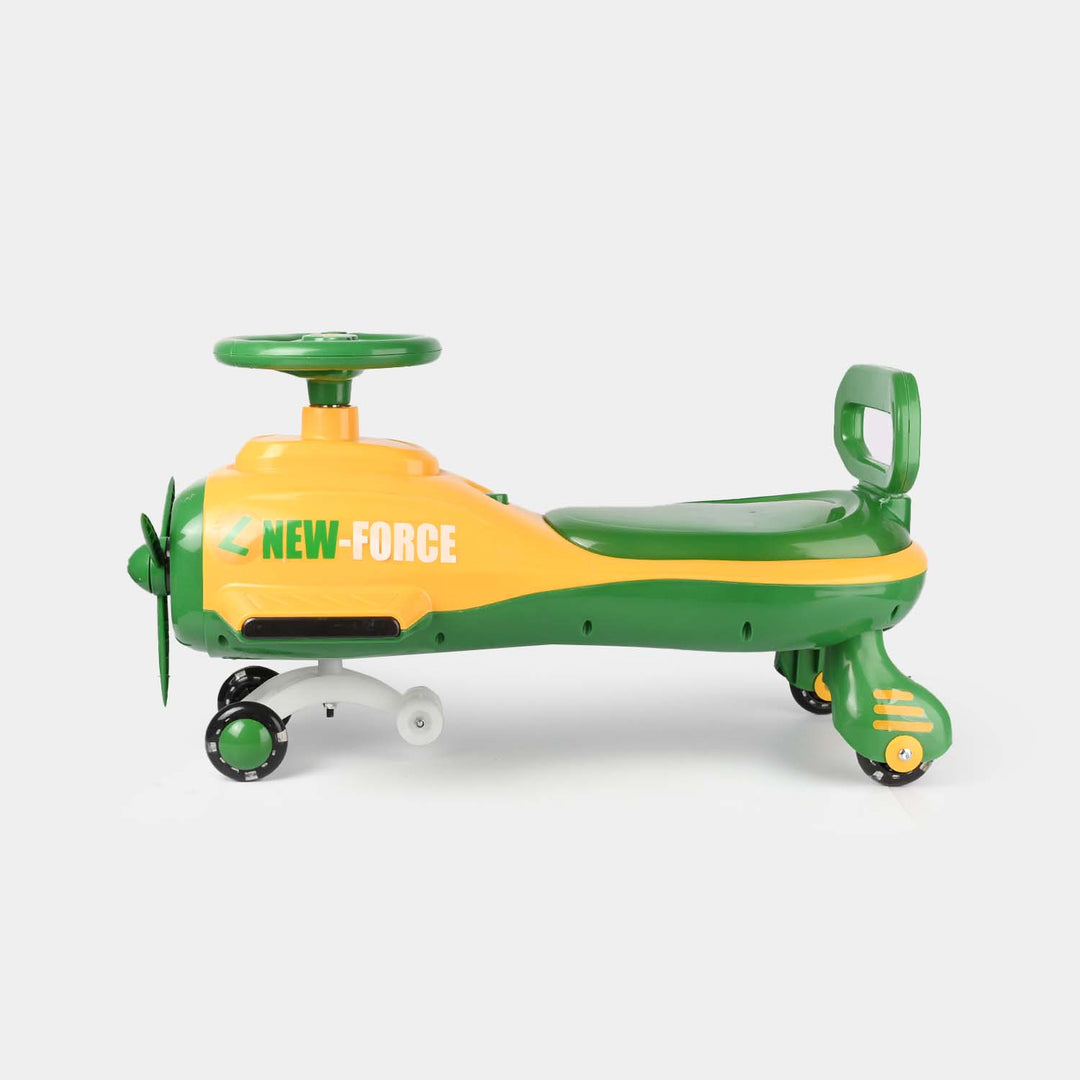 Airplane Swing Car "Auto Walker" Ride, Glide & Soar with Fun