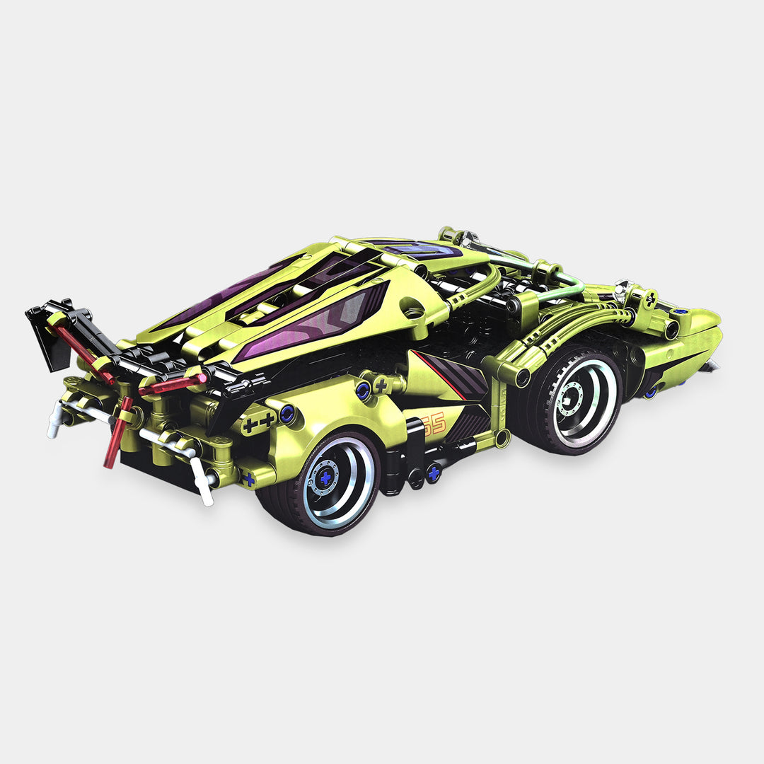 Racing Remote Control Car Building Block Set