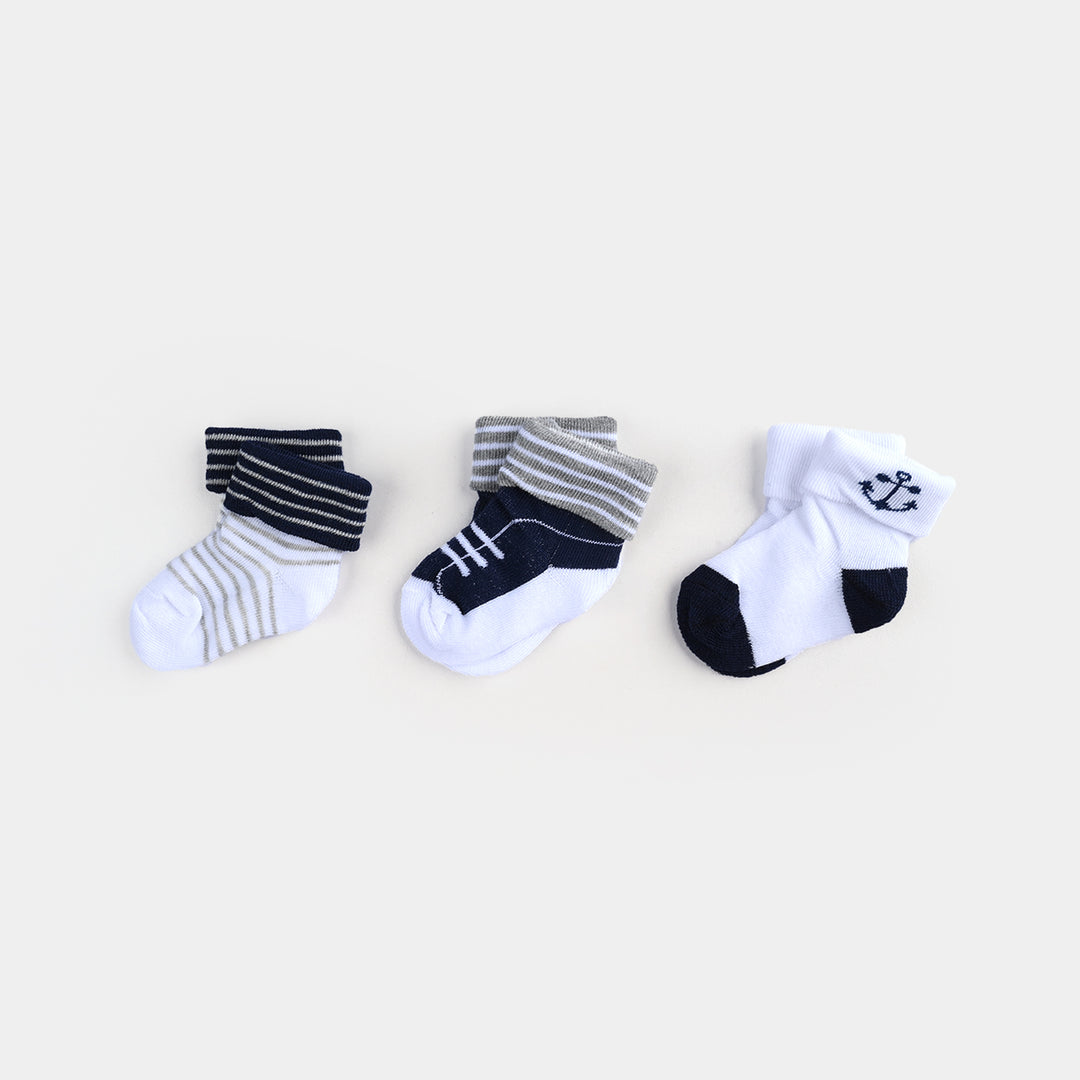 BABY SOCKS PACK OF 3 6-12 |M 51