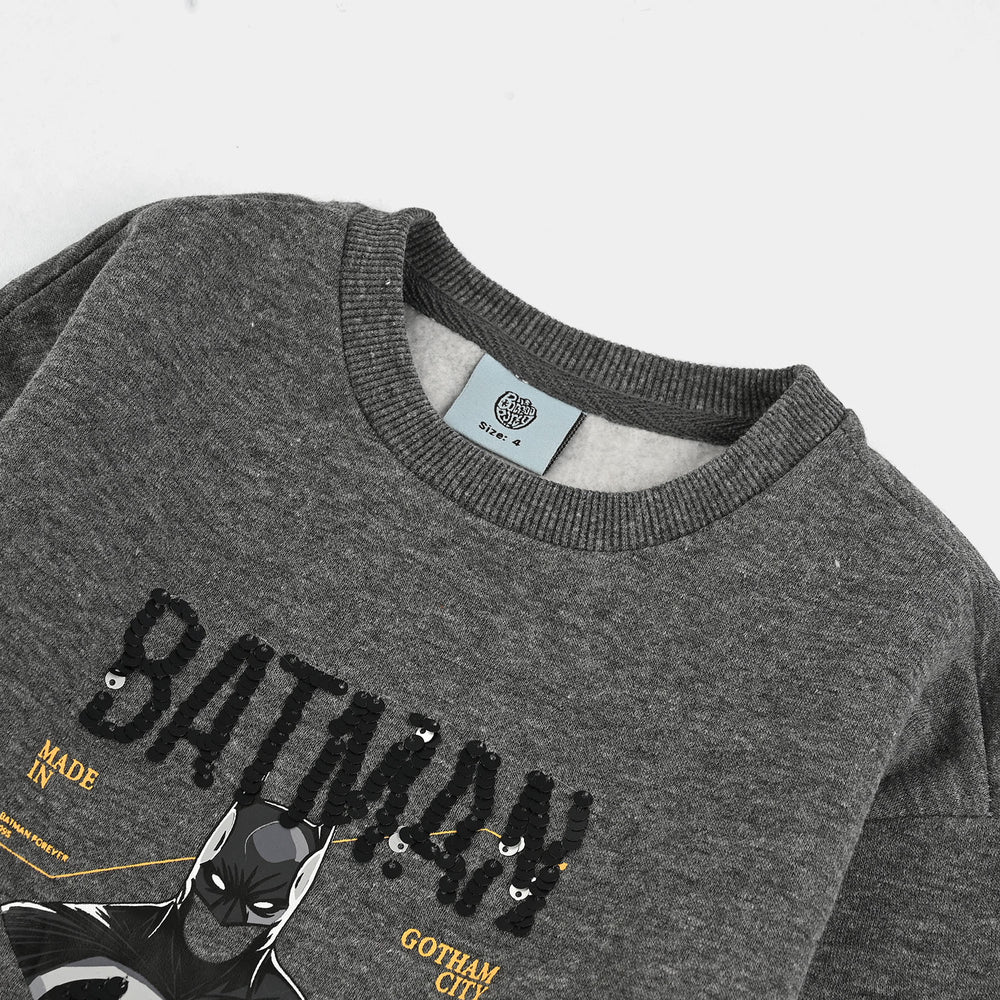 Boys Fleece Sweatshirt - Grey